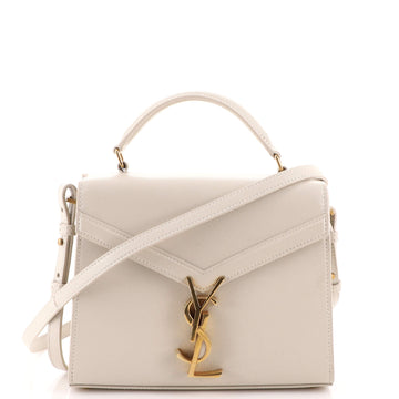 Saint Laurent Cassandra Top Handle Bag Leather Mini