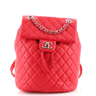 Chanel Urban Spirit Backpack Quilted Lambskin Small
