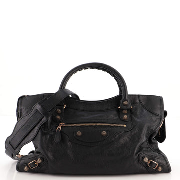 Balenciaga City Giant Studs Bag Leather Medium