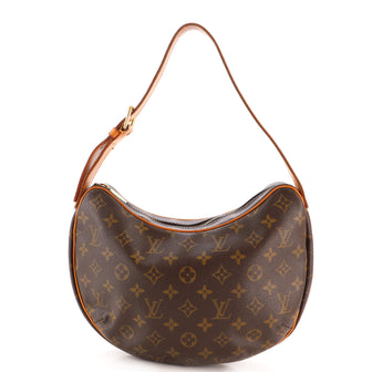 Louis Vuitton Croissant Handbag Monogram Canvas MM