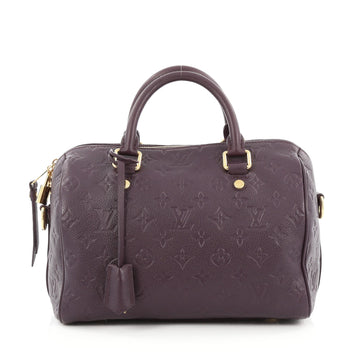 Louis Vuitton Speedy Bandouliere Bag Monogram Empreinte Purple 1973301