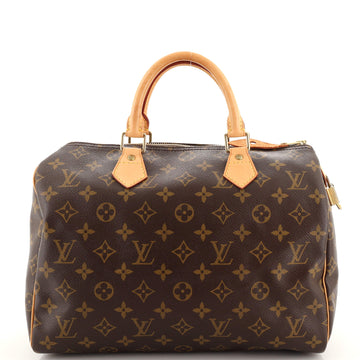 Louis Vuitton Speedy Handbag Monogram Canvas 30