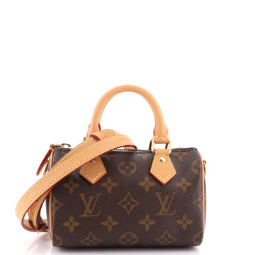 Louis Vuitton Speedy Bandouliere NM Bag Monogram Canvas Nano
