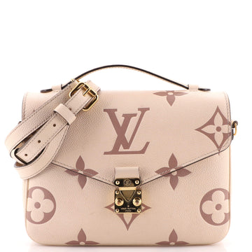 Louis Vuitton Pochette Metis Bicolor Monogram Empreinte Giant