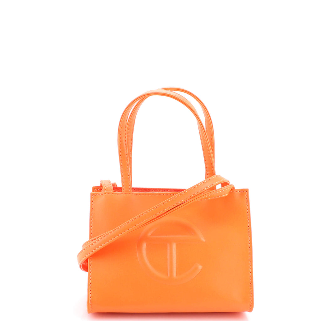 Hermes Orange Small Shopping Bag