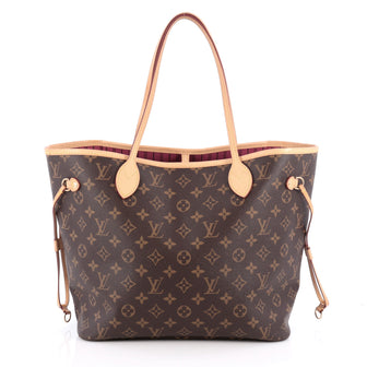 Louis Vuitton Neverfull NM Tote Monogram Canvas MM Brown 1974001