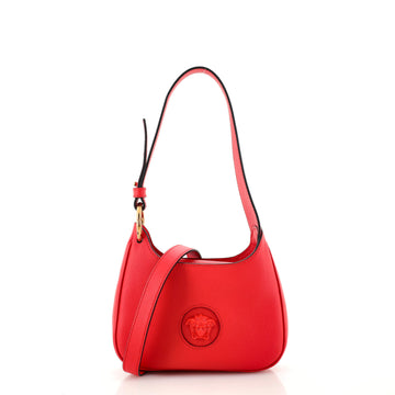 Versace La Medusa Hobo Leather Small
