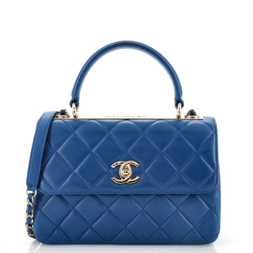 Chanel Trendy CC Top Handle Bag Quilted Lambskin Medium