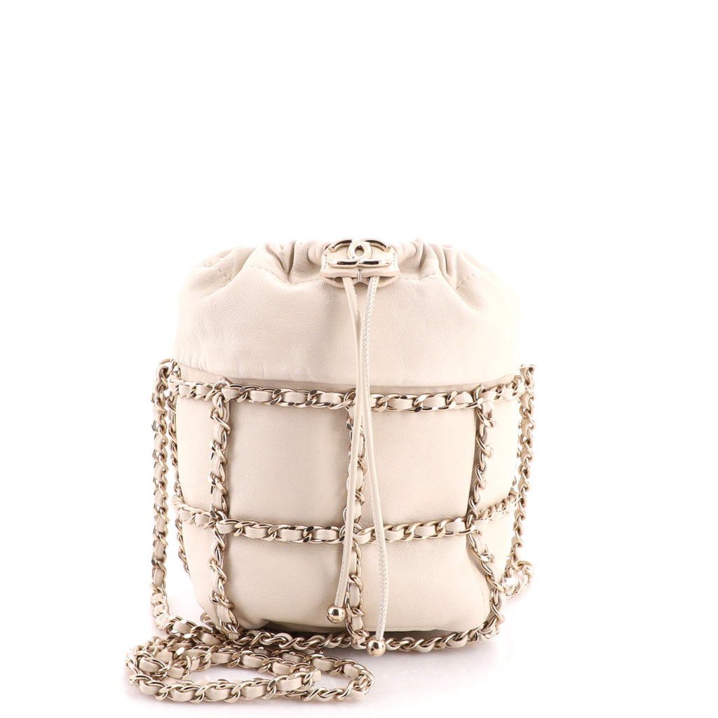 Chanel 2021 Drawstring Bucket Bag