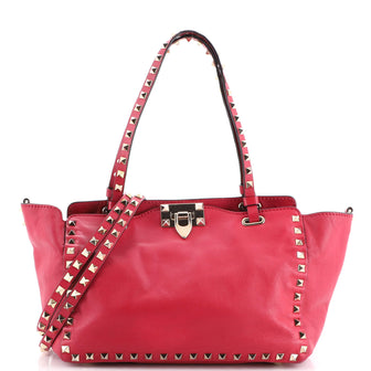 Valentino Garavani Rockstud Tote Soft Leather Small