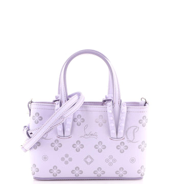 Christian Louboutin Cabata East West Tote Perforated Leather Mini
