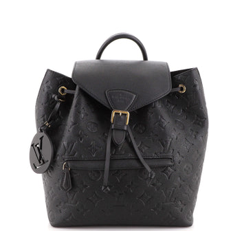 Louis Vuitton Montsouris Backpack NM Monogram Empreinte Leather PM