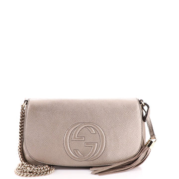 Gucci Soho Chain Crossbody Bag Leather Medium