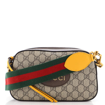 Gucci Neo Vintage Camera Messenger Bag GG Coated Canvas