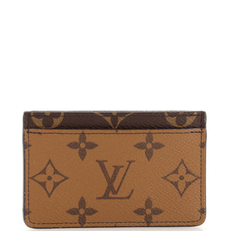 Louis Vuitton Card Holder Reverse Monogram Canvas