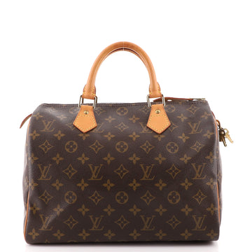 Louis Vuitton Speedy Handbag Monogram Canvas 30