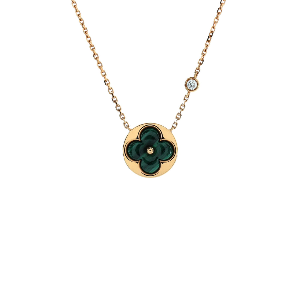 Louis Vuitton colorful pendant necklace
