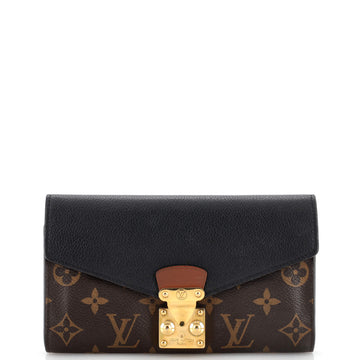 Louis Vuitton Pallas Wallet Monogram Canvas and Calfskin