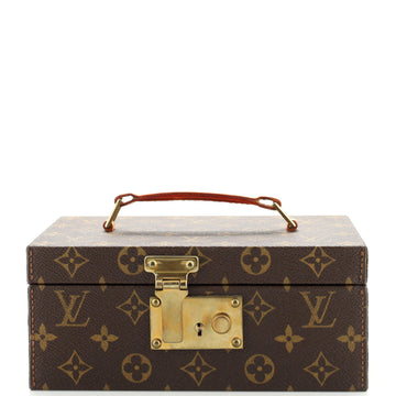 Louis Vuitton Boite A Tout Jewelry Case Monogram Canvas