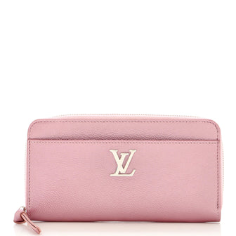 Louis Vuitton Zippy Lockme Wallet Leather