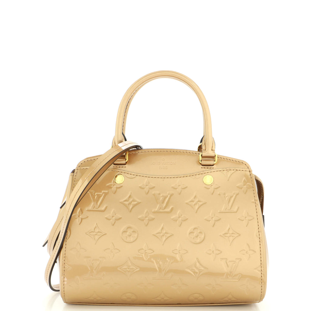 Louis Vuitton Brea Handbag Monogram Vernis PM Neutral 19762625