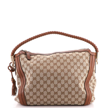 Gucci Bella Hobo GG Canvas Medium