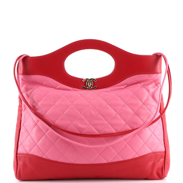 Chanel 31 Shopping Bag Quilted Lambskin Large