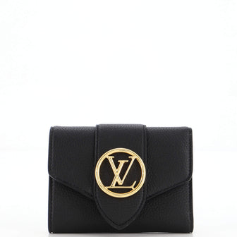 Louis Vuitton LV Pont 9 Wallet Leather Compact