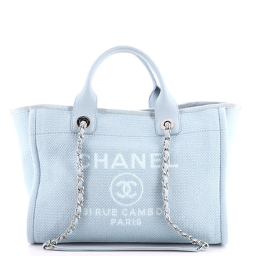 Chanel Deauville NM Tote Mixed Fibers Small