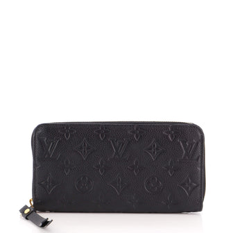 Louis Vuitton Zippy Wallet Monogram Empreinte Leather