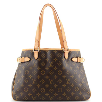 Louis Vuitton Batignolles Handbag Monogram Canvas Horizontal