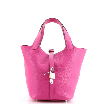 Hermes Picotin Lock Bag Clemence PM