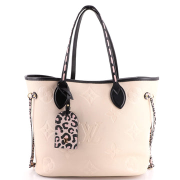 Louis Vuitton Neverfull NM Tote Wild at Heart Monogram Empreinte Giant MM