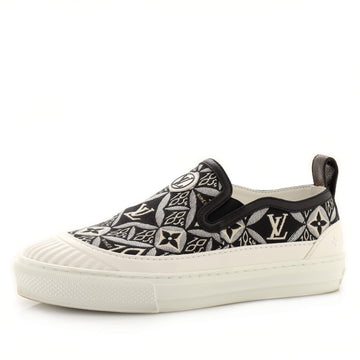 Louis Vuitton Women's Playtime Slip-On Sneakers Limited Edition Since 1854 Monogram Jacquard and Leather