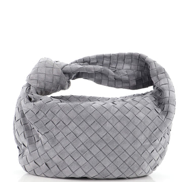 Bottega Veneta BV Jodie Hobo Intrecciato Suede Teen