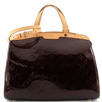 Louis Vuitton Brea Handbag Monogram Vernis GM