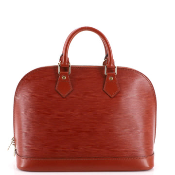 Louis Vuitton Vintage Alma Handbag Epi Leather PM