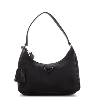 Prada Re-Edition 2005 Hobo Tessuto with Saffiano Leather Mini