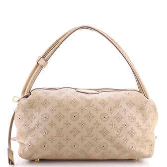 Louis Vuitton Galatea Handbag Mahina Leather MM