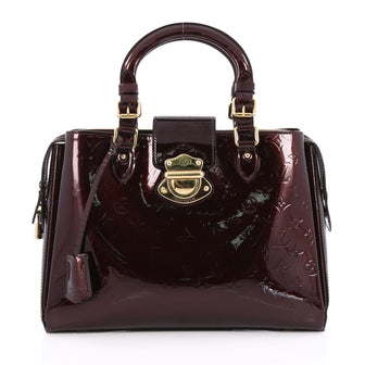 Louis Vuitton Melrose Avenue Monogram Vernis Red