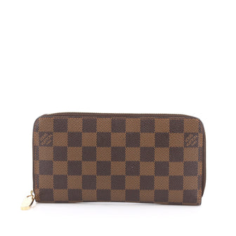 Louis Vuitton Zippy Wallet Damier Brown