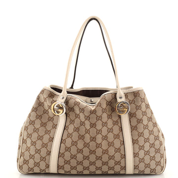 Gucci Twins Tote GG Canvas Medium