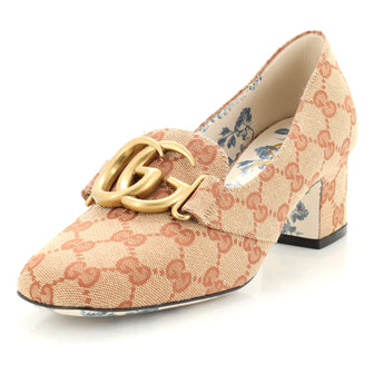 Gucci Women's Victoire Loafers GG Canvas