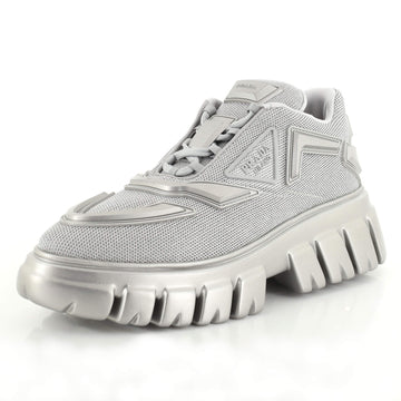 Prada Women's Techno Stretch Lug-Sole Sneakers Mesh