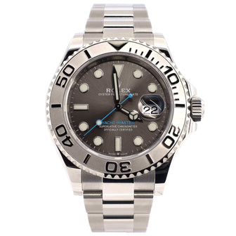 Rolex Oyster Perpetual Yacht-Master Slate Automatic Watch Stainless Steel and Platinum 40