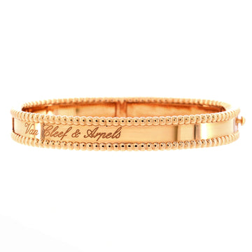 Van Cleef & Arpels Perlee Signature Bracelet 18K Rose Gold