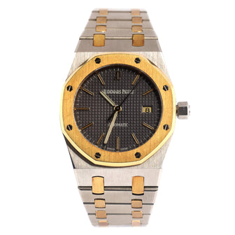 Audemars Piguet Royal Oak Automatic Watch Stainless Steel and Yellow Gold 33