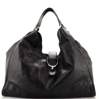 Gucci Soft Stirrup Tote Leather Large