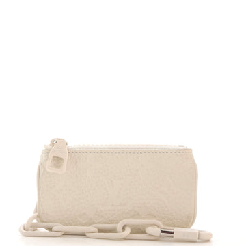 Louis Vuitton Key Pouch Monogram Taurillon Leather