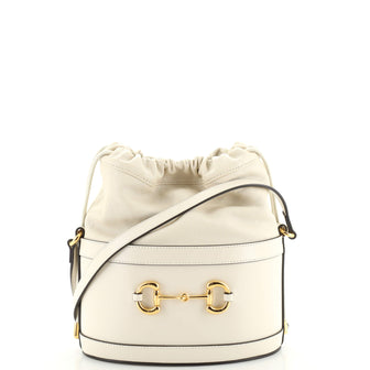 Gucci Horsebit 1955 Bucket Crossbody Bag Leather Small